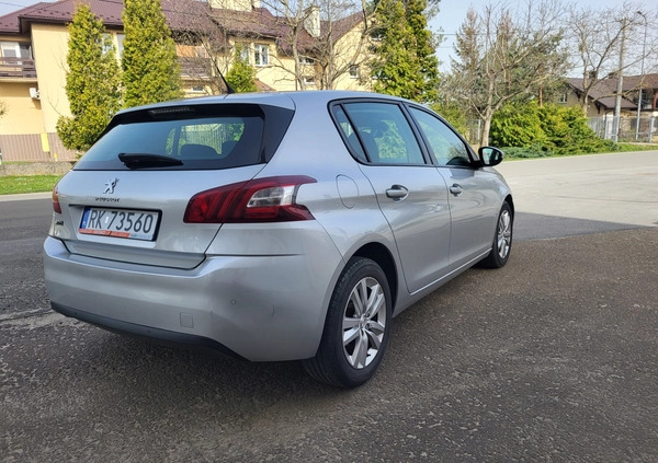 Peugeot 308 cena 36300 przebieg: 198000, rok produkcji 2016 z Gryfice małe 631